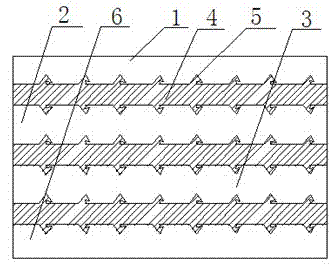 A kind of composite flexible graphite sealing material and sealing gasket manufacturing method