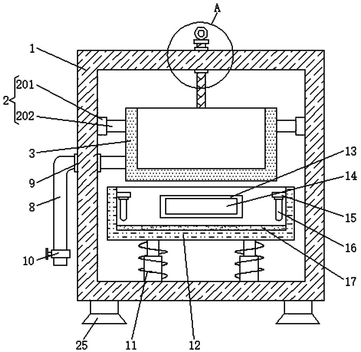 Live disease special examination and disinfection device