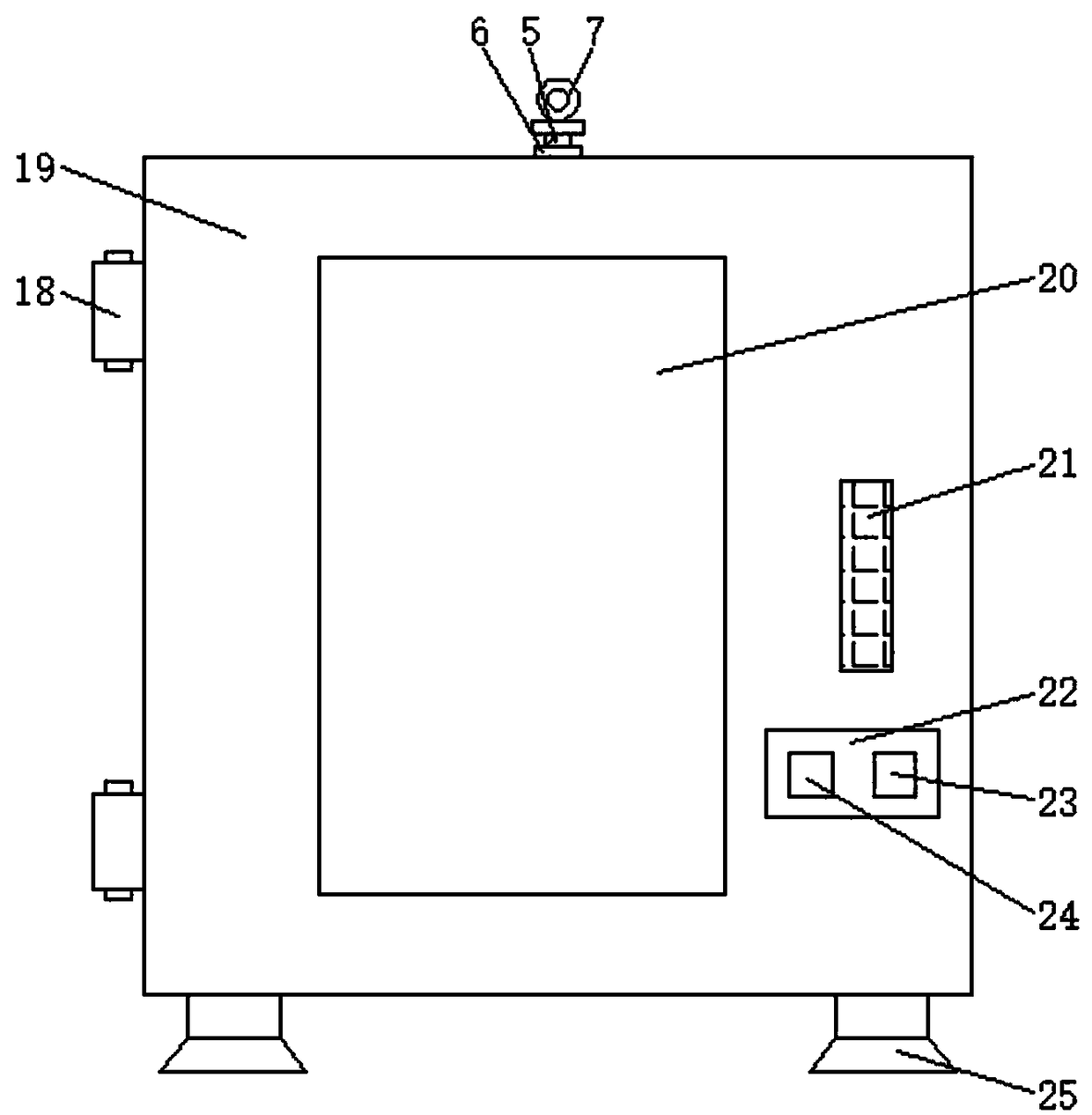 Live disease special examination and disinfection device