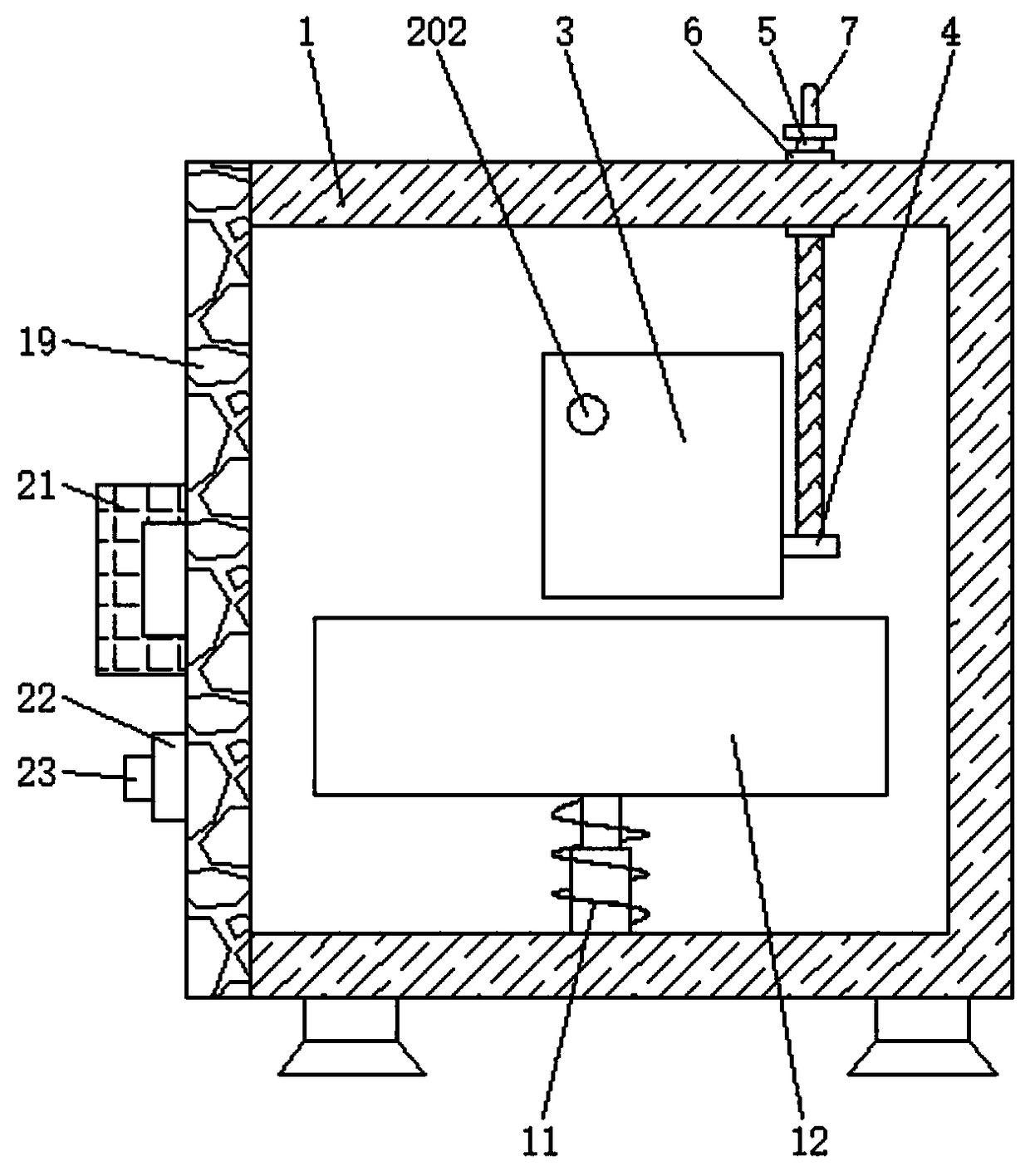 Live disease special examination and disinfection device