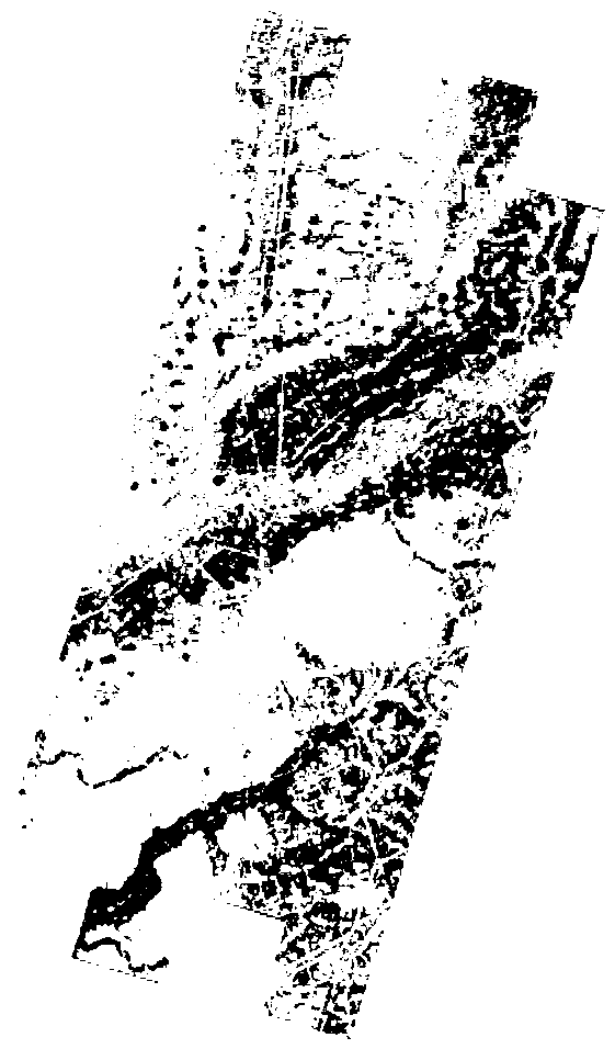 Method for reconstructing wide hyperspectral image based on fusion of multispectral/hyperspectral images