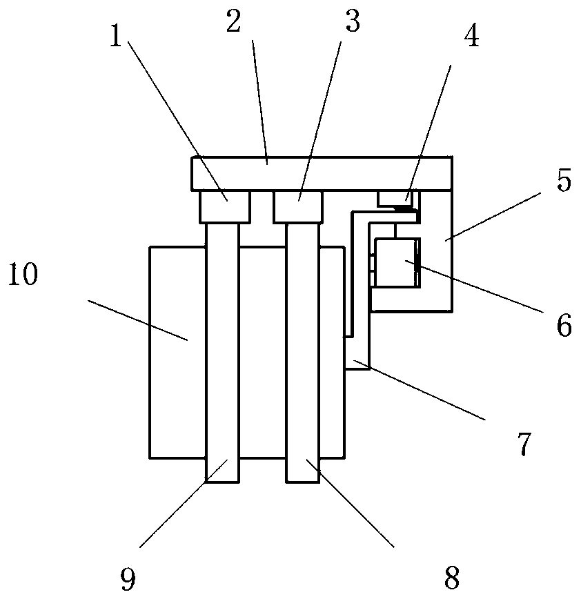 A dynamic counterweight balancing system and balancing method for UAV stabilization