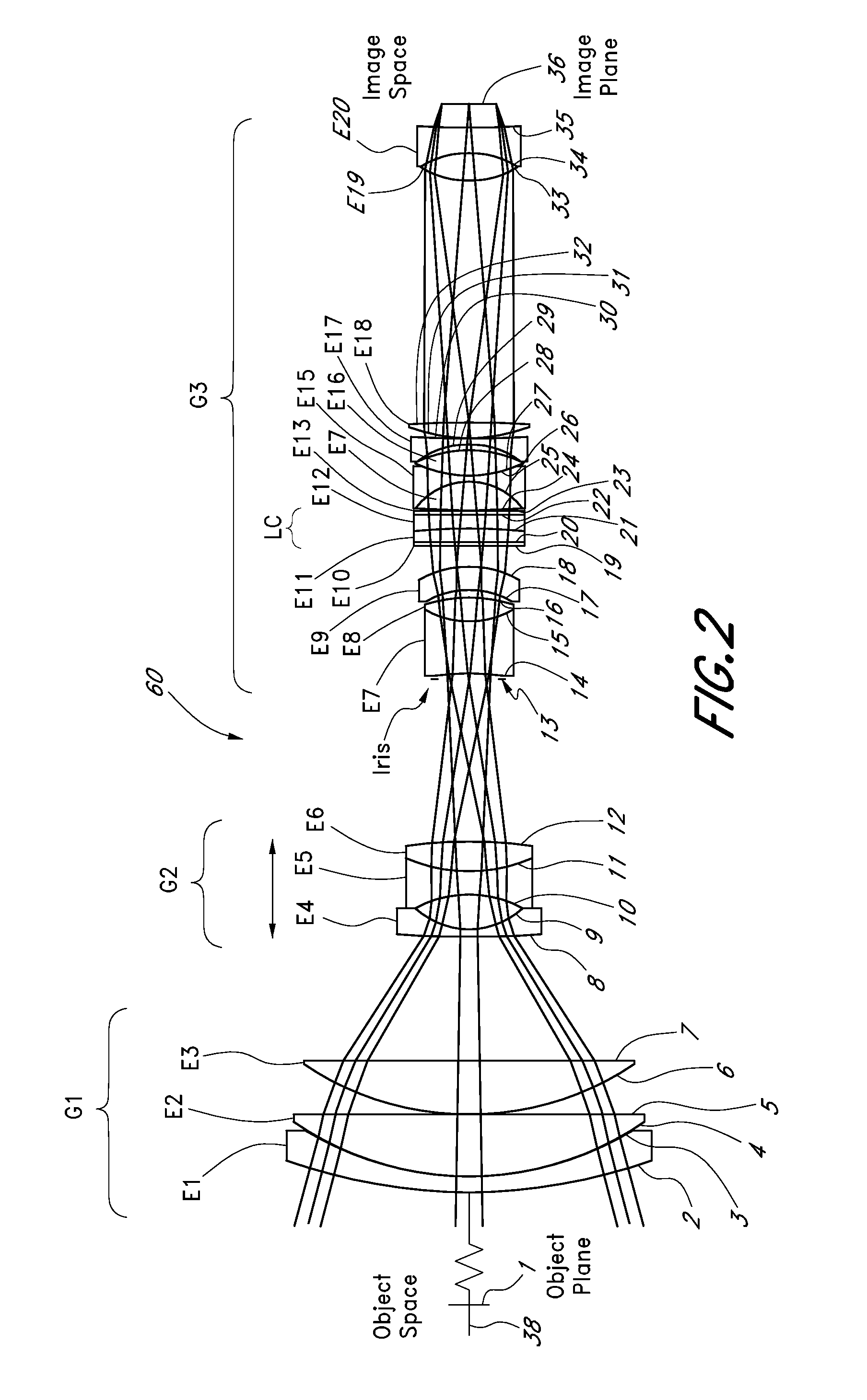 Liquid optics in a zoom lens system and imaging apparatus