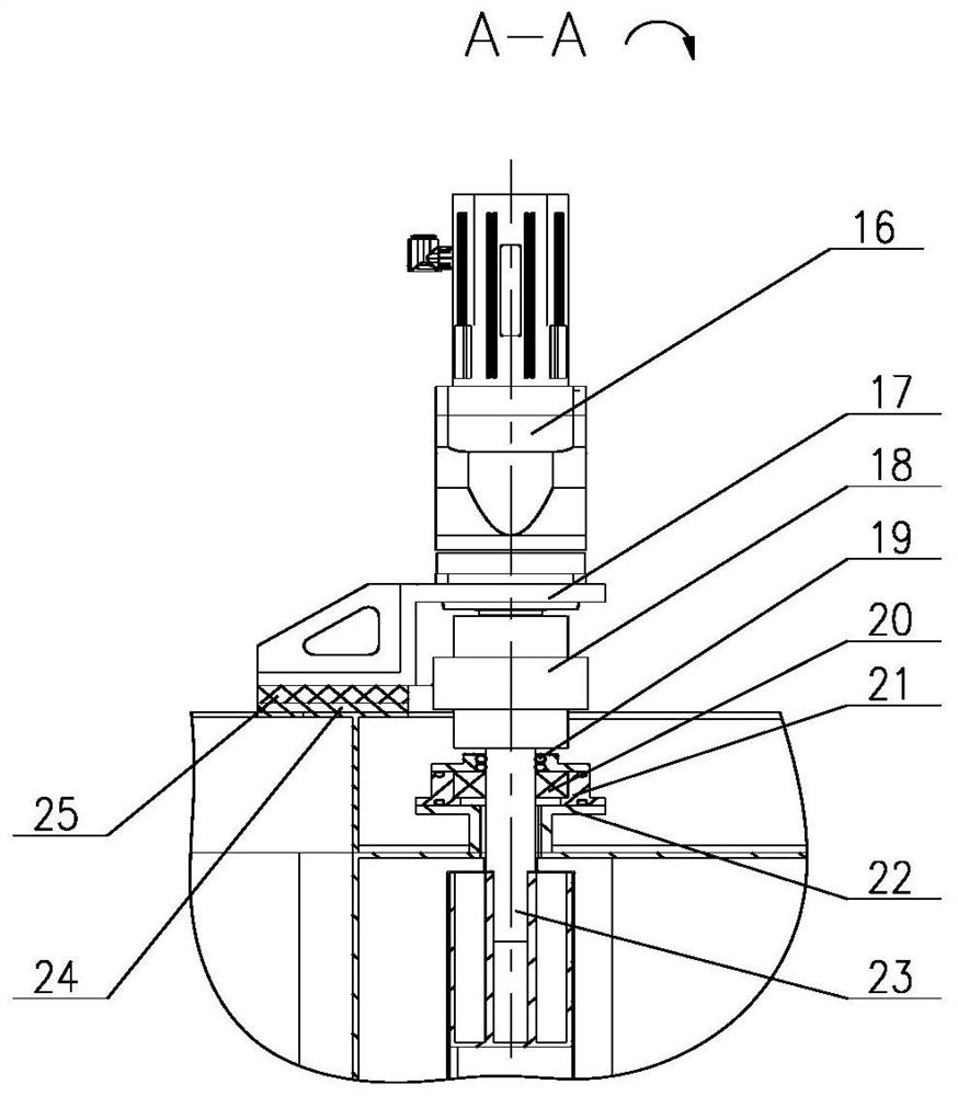 Direct-reflux rapid switching device for large-scale environment wind tunnel