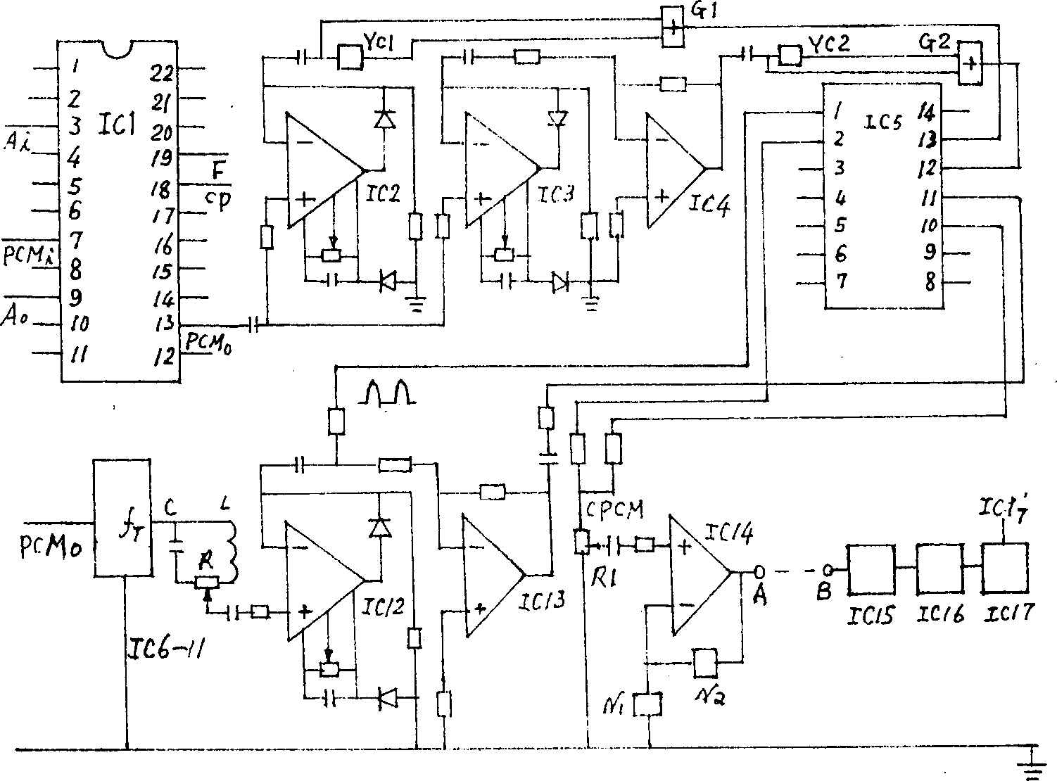 Pulse communication method and its device