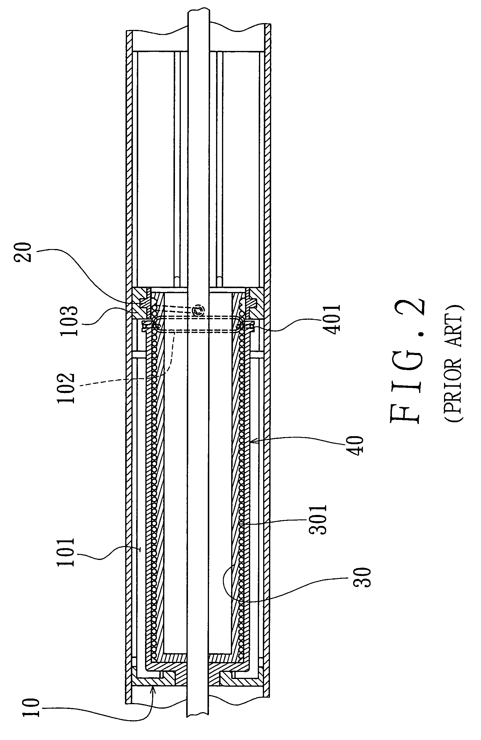 Tilt and lift device for adjusting tilt angle and height of slats of a Venetian blind