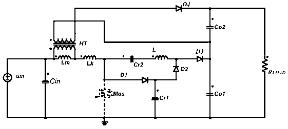 Novel high-voltage gain mixing direct-current converter for photovoltaic grid-connected micro-inverter