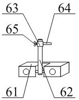 Vomit receiving and processing device for gastroenterology department