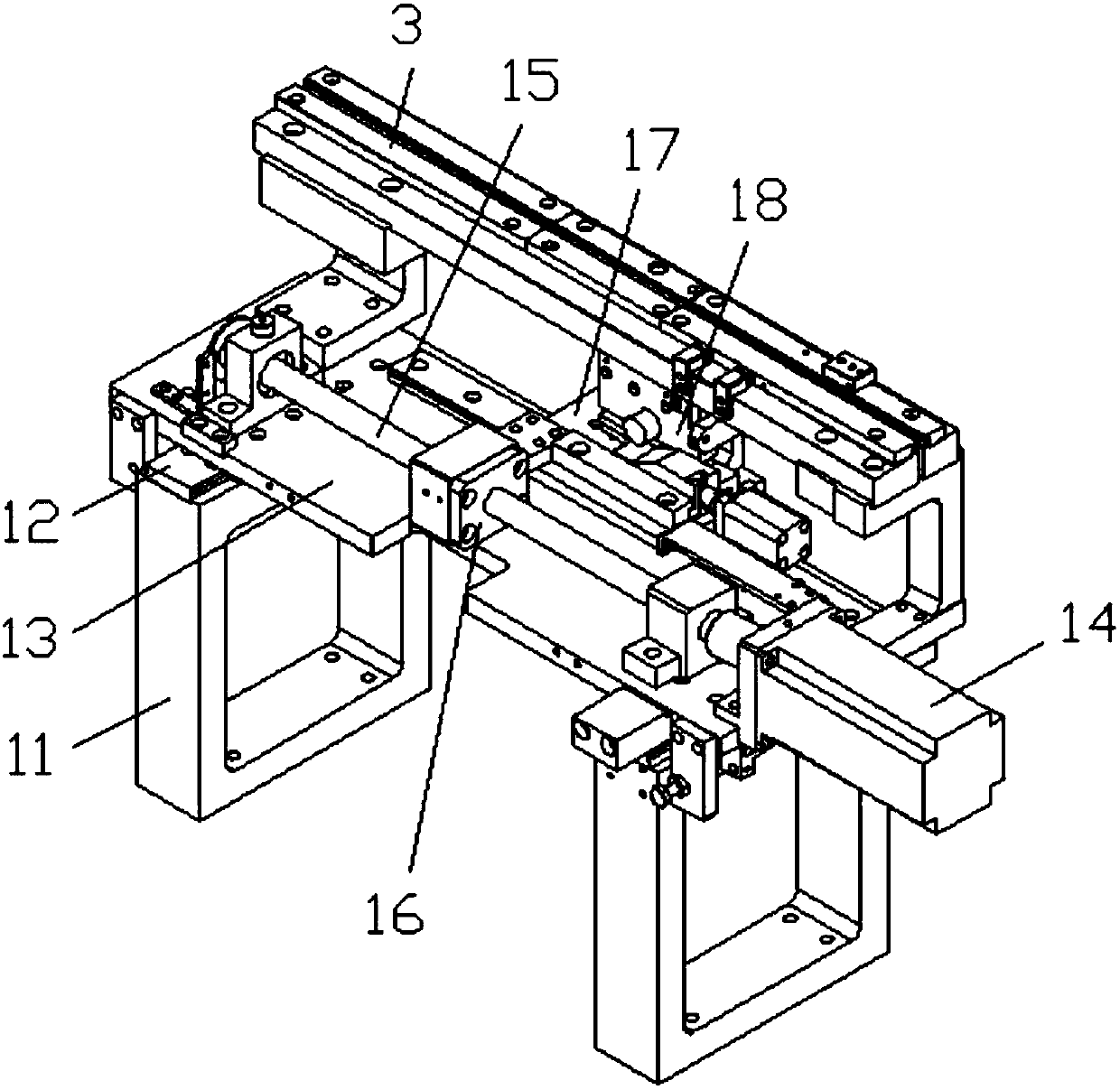 Continuous pin insertion machine for dipolar plug