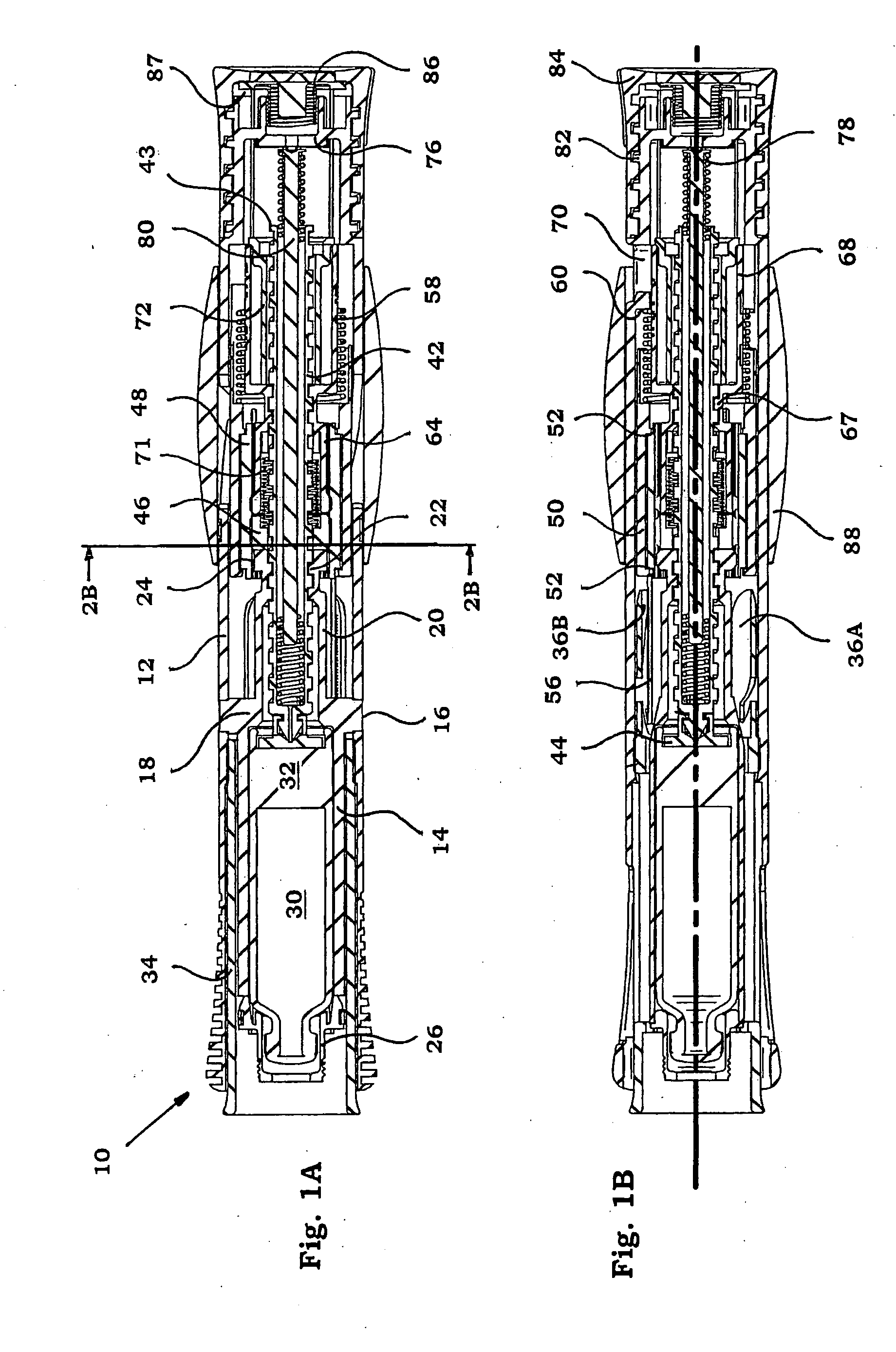 Injecting device