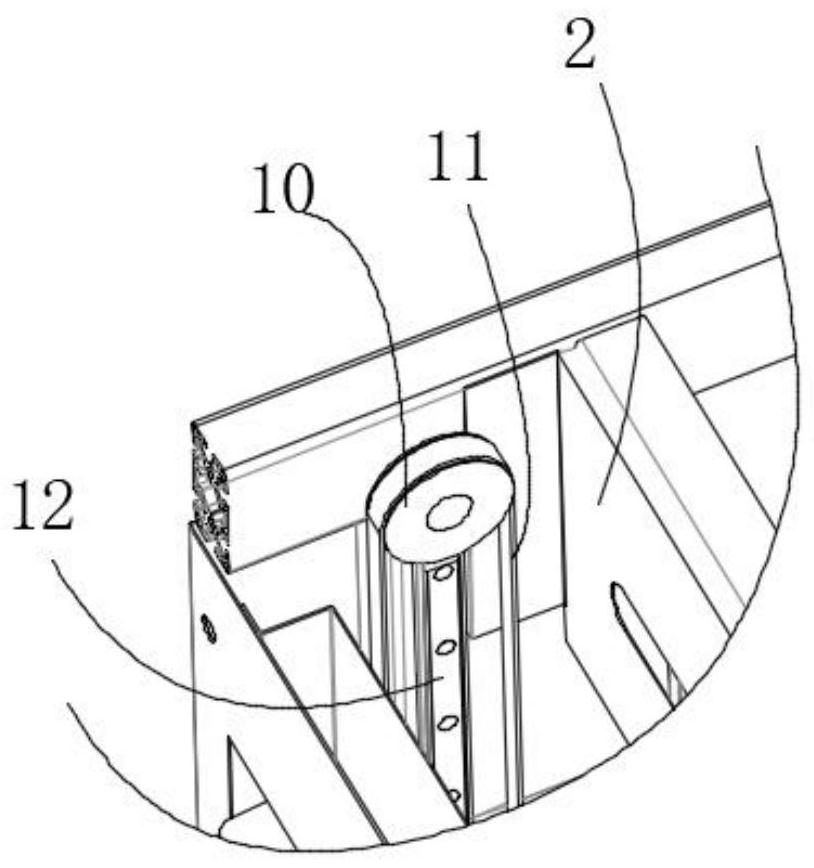 Automatic number plate boxing method and device