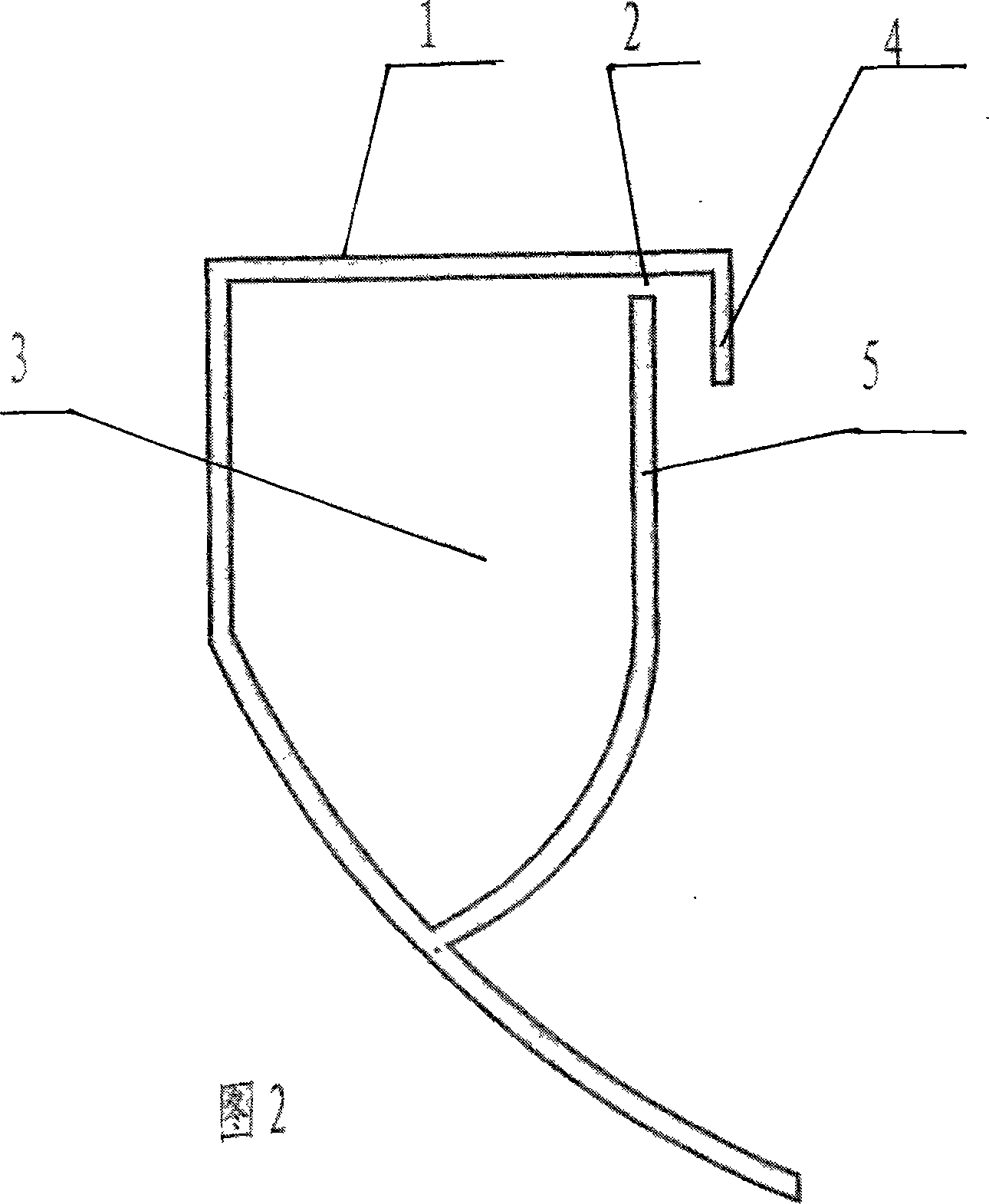 Pressure guiding bed-pan