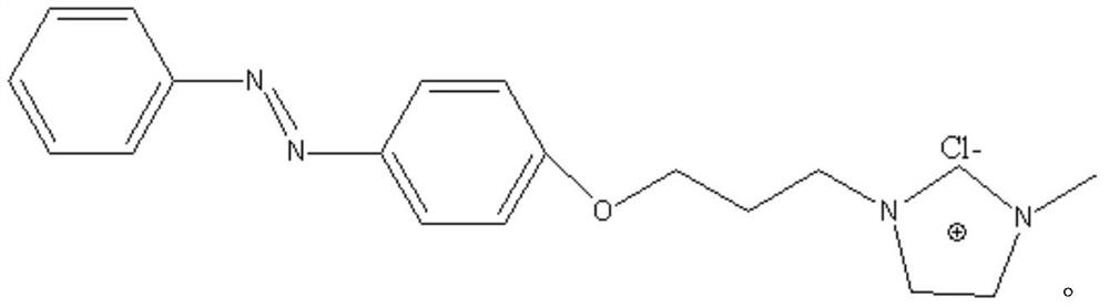 Photoresponse ionic liquid capable of dissolving cellulose as well as preparation method and application thereof