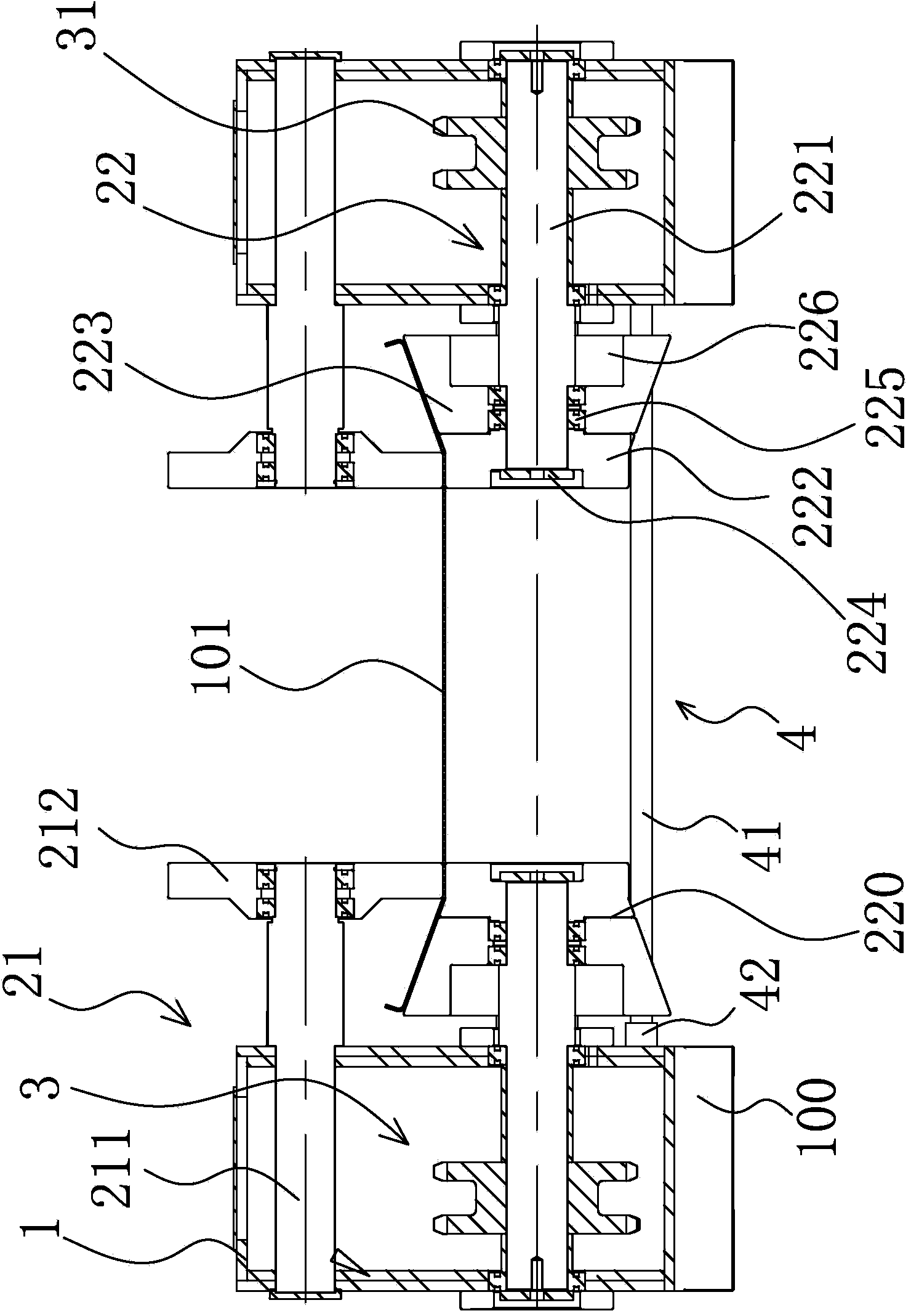 Novel purline molding device