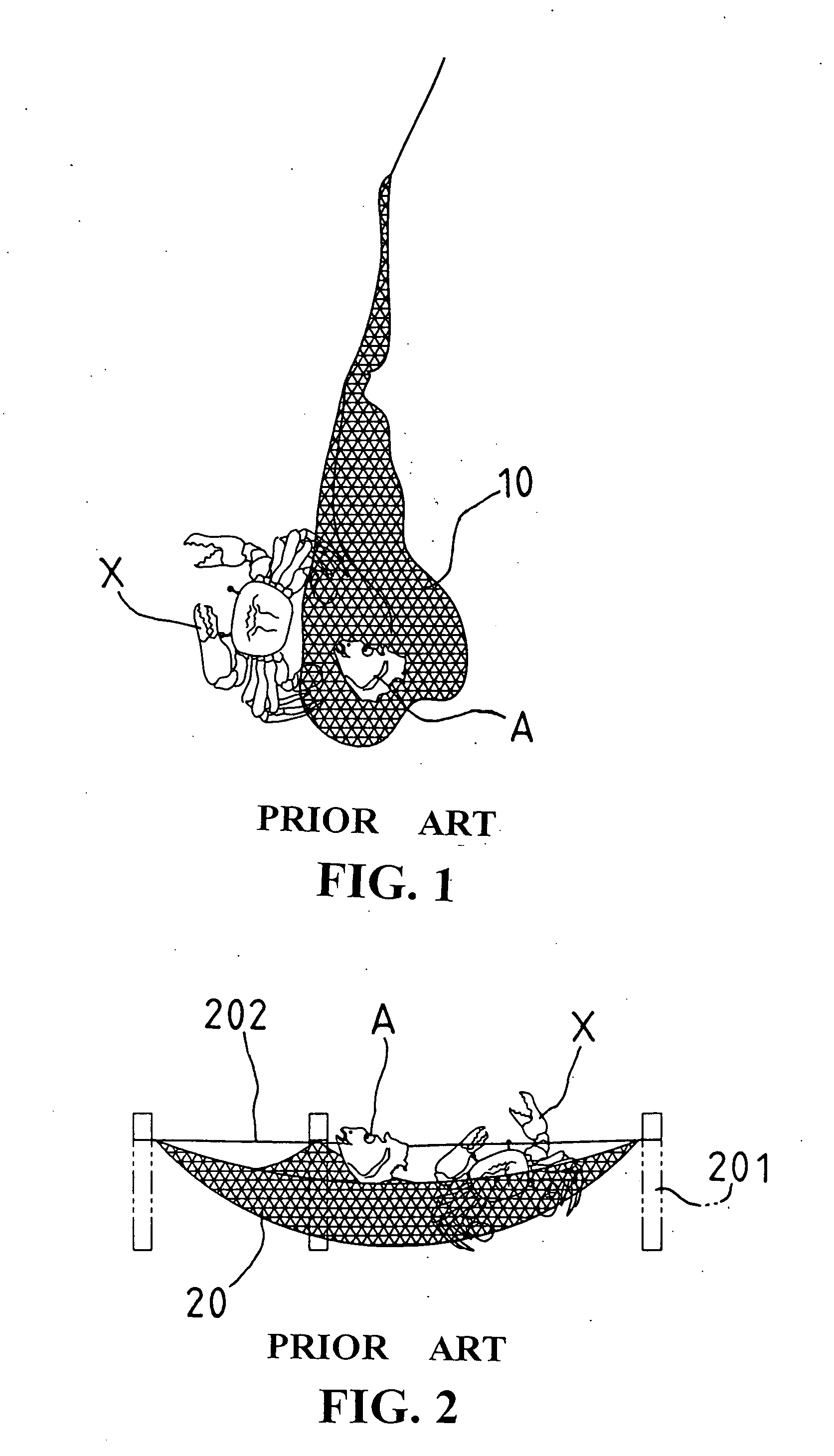 Underwater trap structure