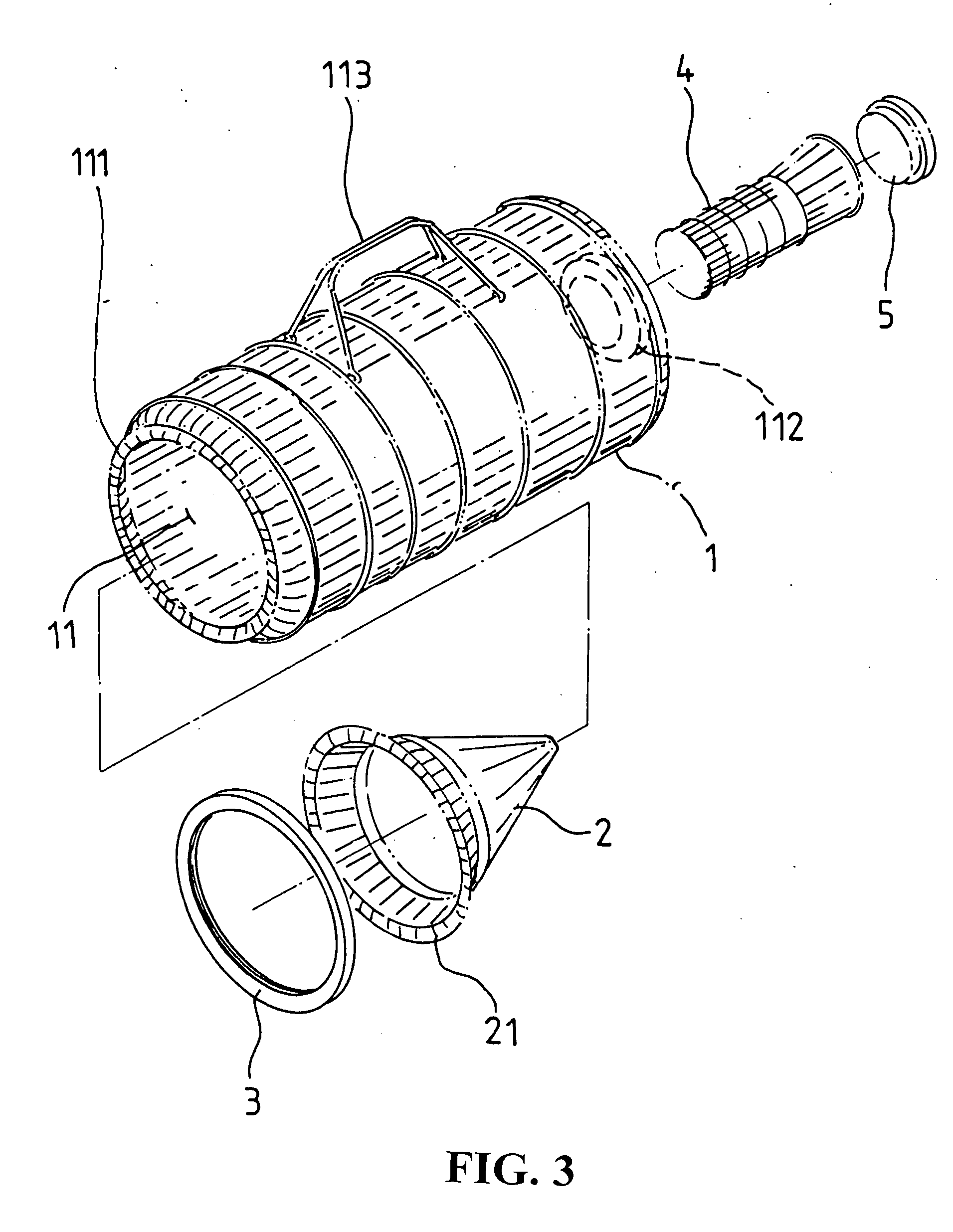 Underwater trap structure