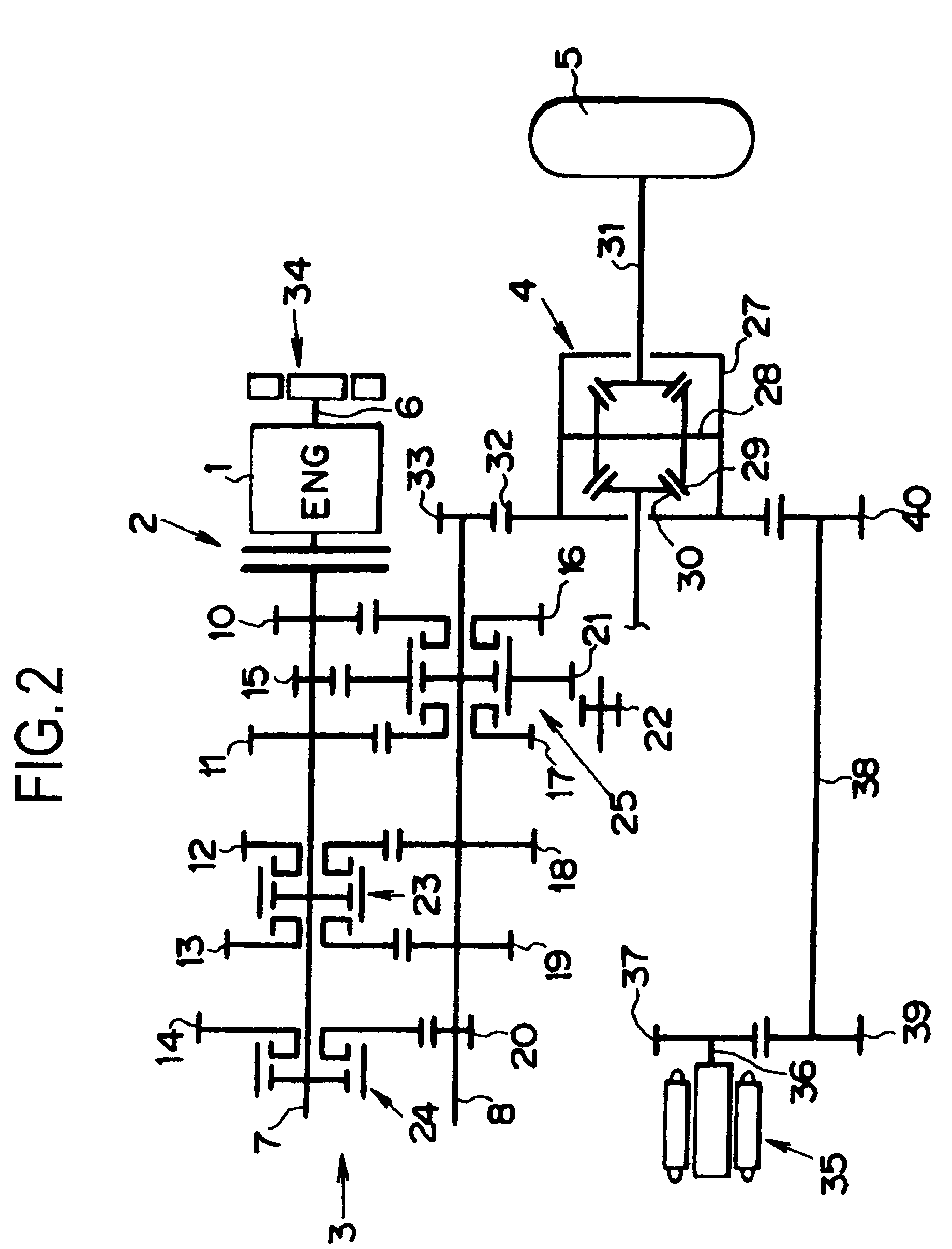 Shift control system for hybrid vehicles