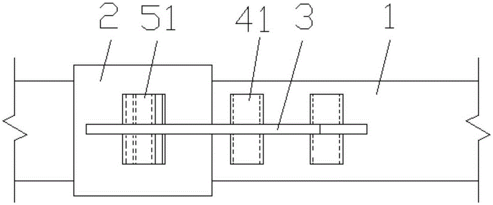 Steel angle plate-type anchoring connection joint for buckling-restrained brace and concrete beam column