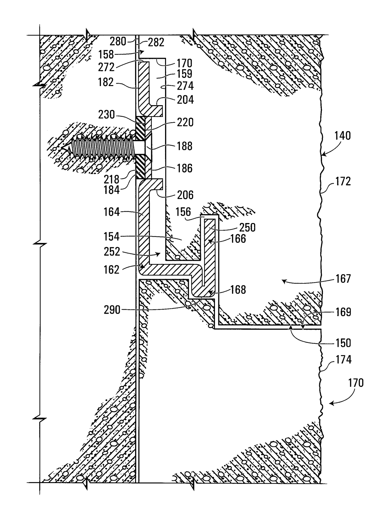 Natural rock panel, natural rock veneer panel and panel support apparatus