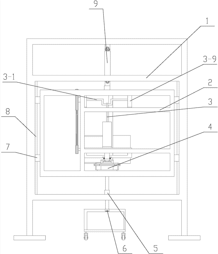 Continuous impact crushing test device