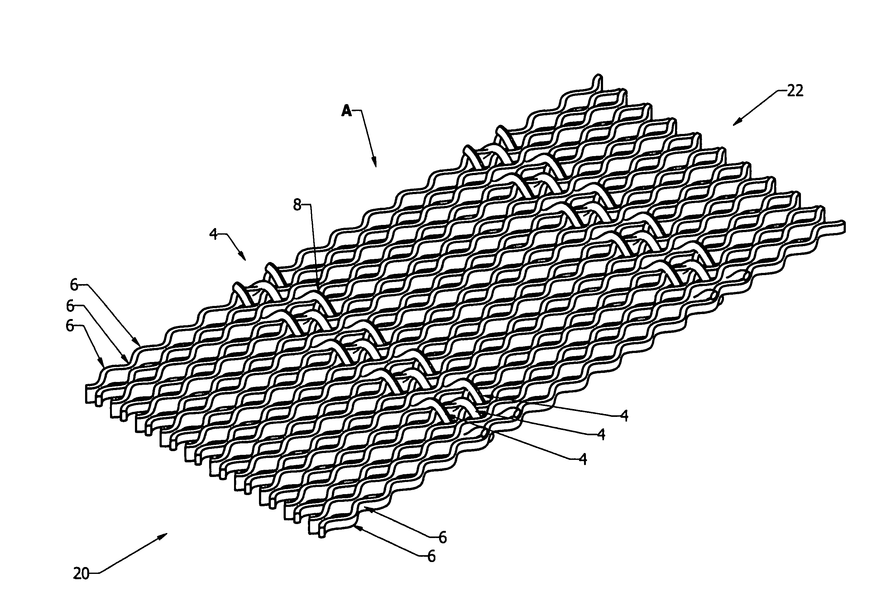 Screening for classifying a material