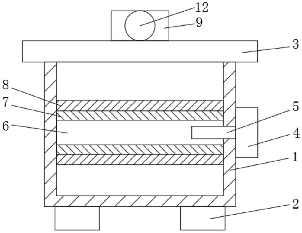 Silicon wafer feeding calibration device of photoetching machine