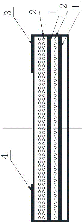 Half-wrapped ultrathin liquid-absorption core body and making method