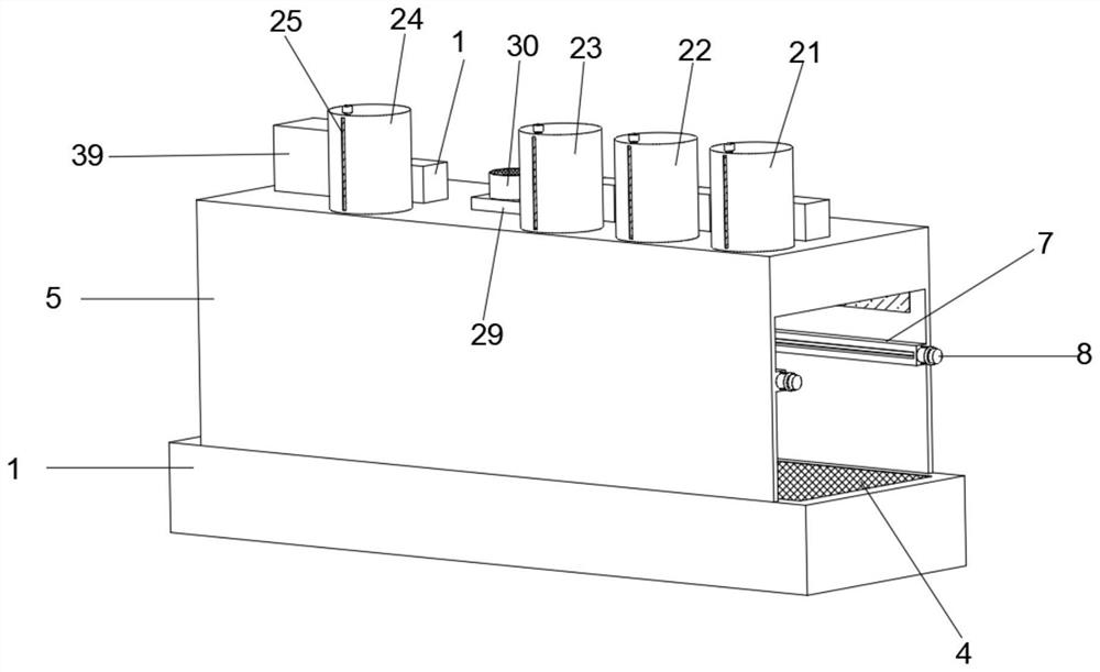 Axle paint spraying device