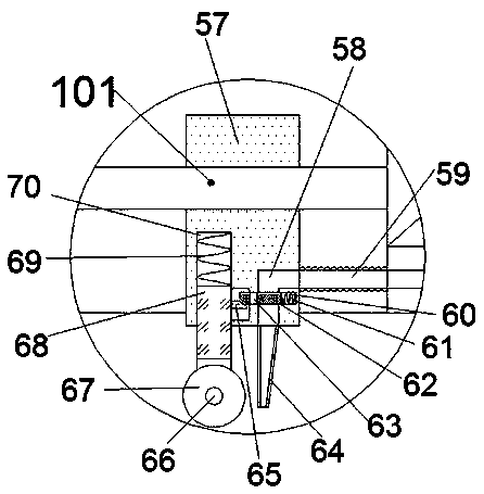 Flatness tester for high-precision metal sheet