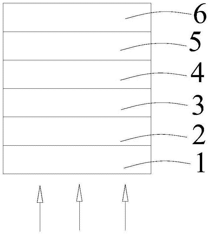 Doped perovskite thin film solar cell and preparation method thereof