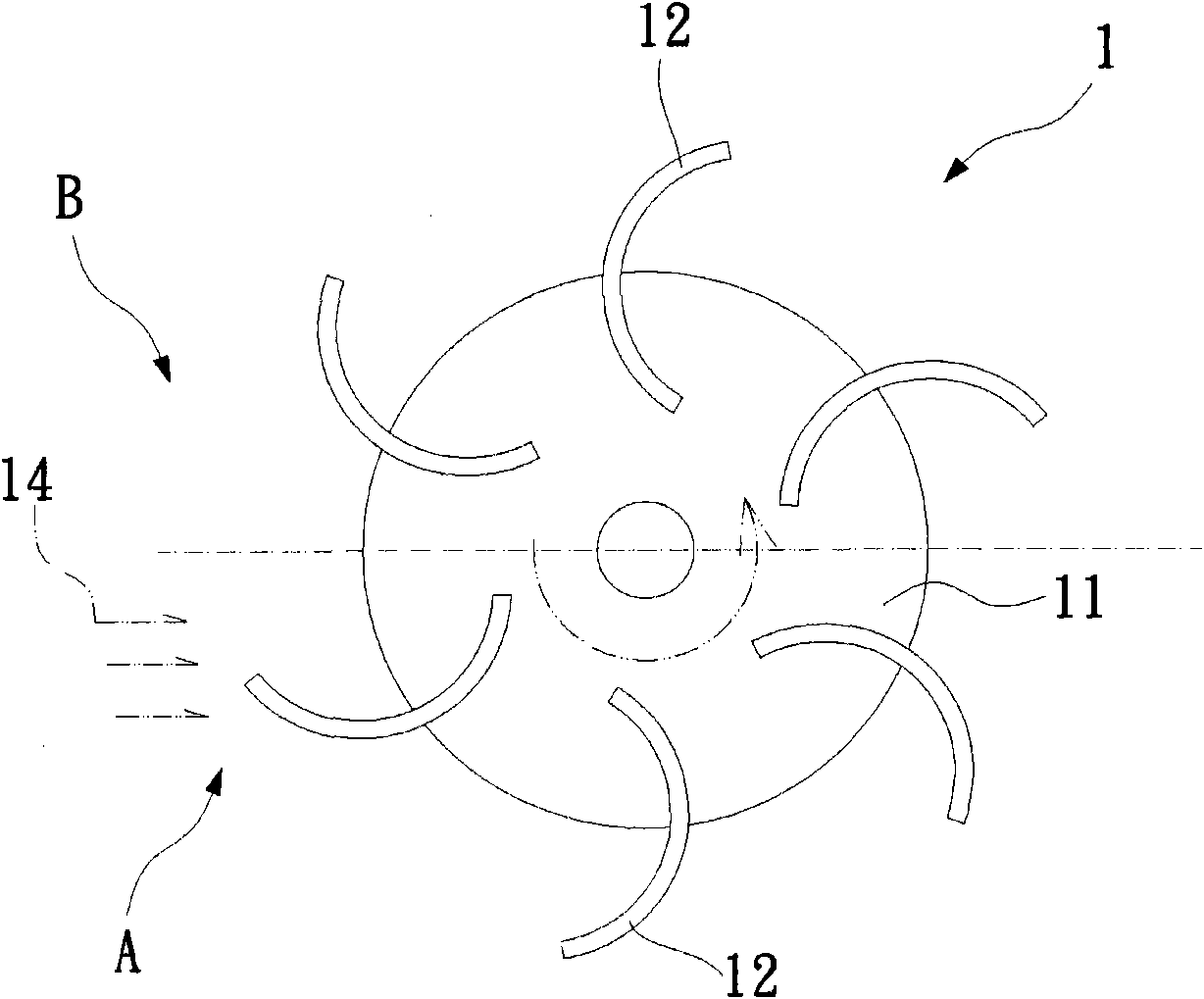 Sun and planet type blade water vehicle mechanism