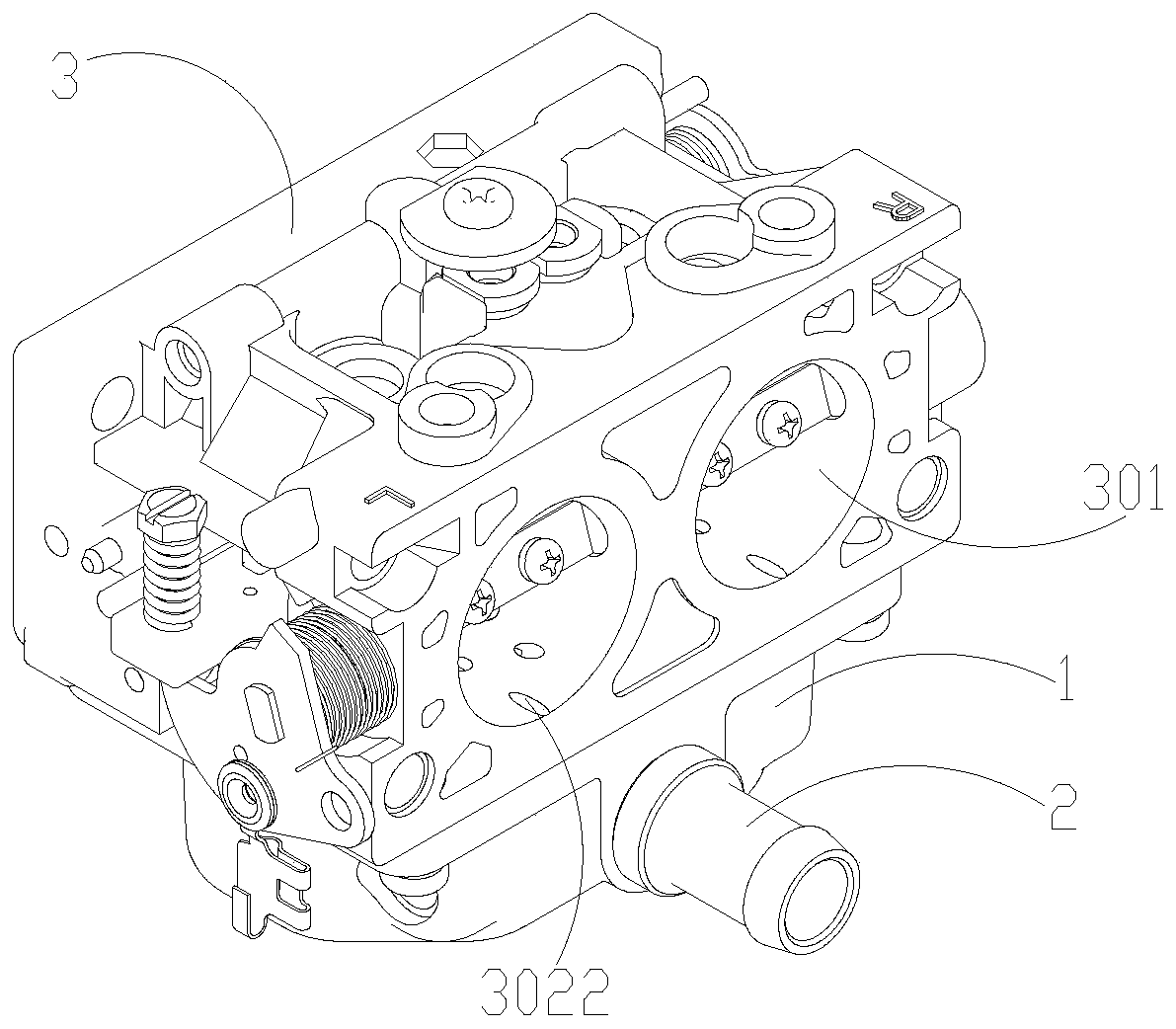 Double-cylinder mixer