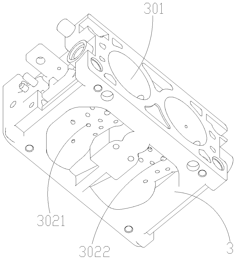 Double-cylinder mixer