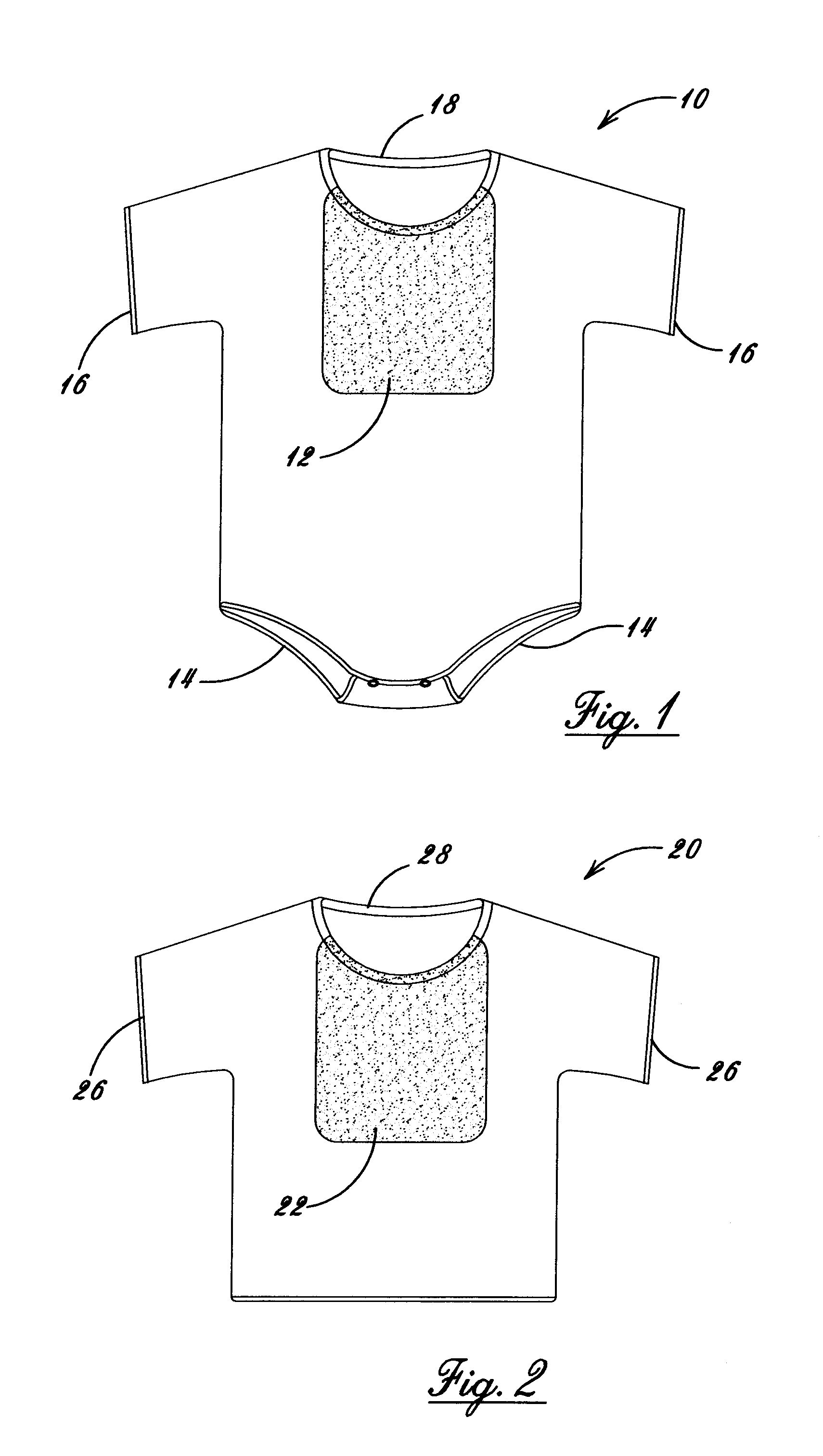 Permanently Embedded Protective Covering for Articles of Clothing