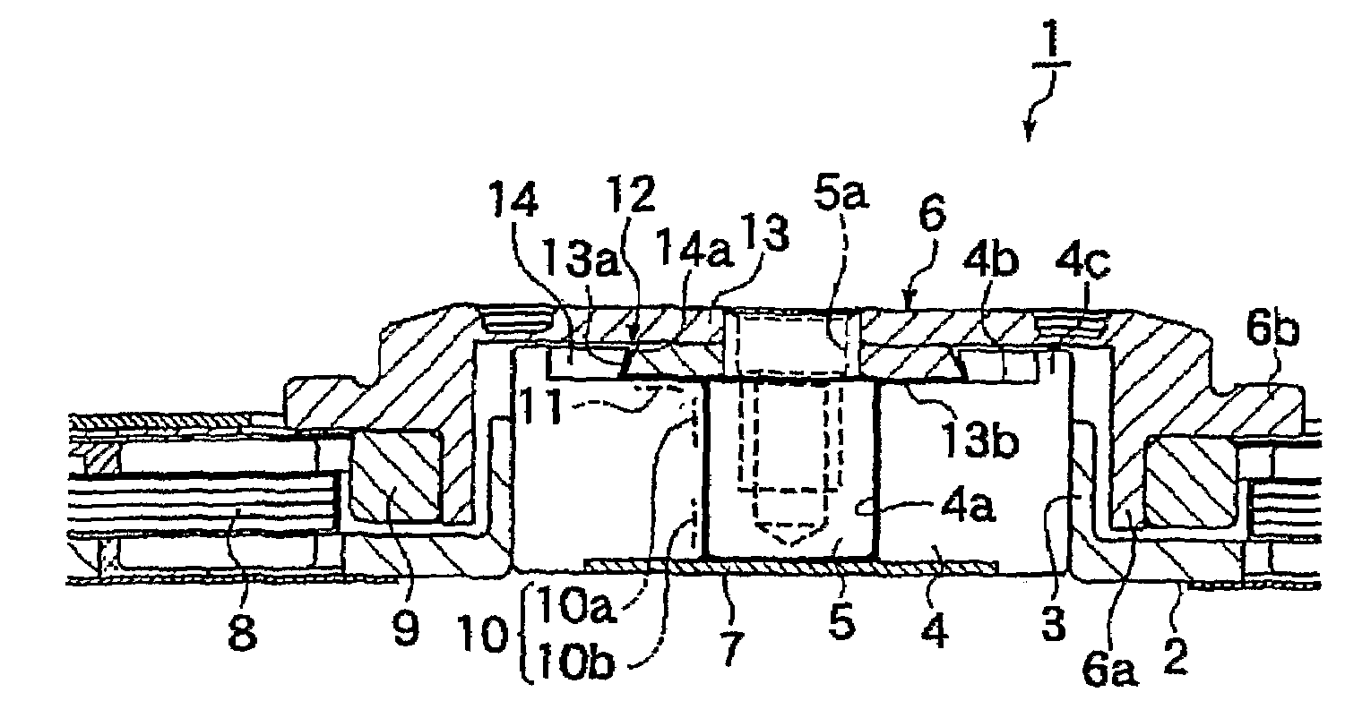 Fluid dynamic bearing mechanism for a motor