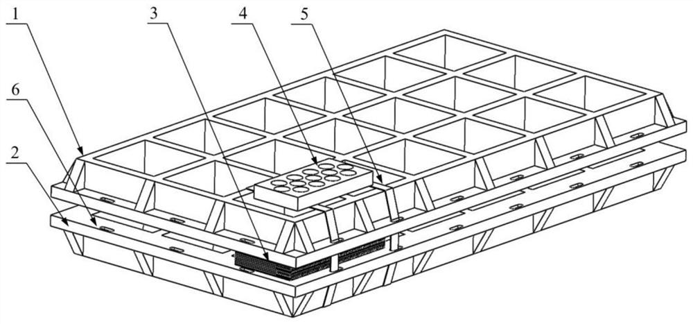 Large-scale plate-fin heat exchanger core body high-temperature brazing and flexible bundling device and method