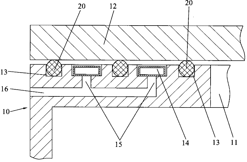 Multi-layer rubber sealing ring sealing device