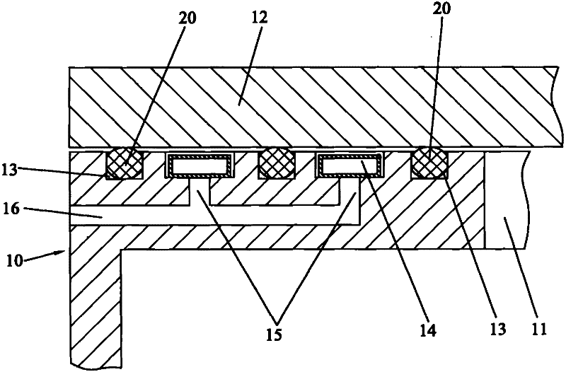 Multi-layer rubber sealing ring sealing device