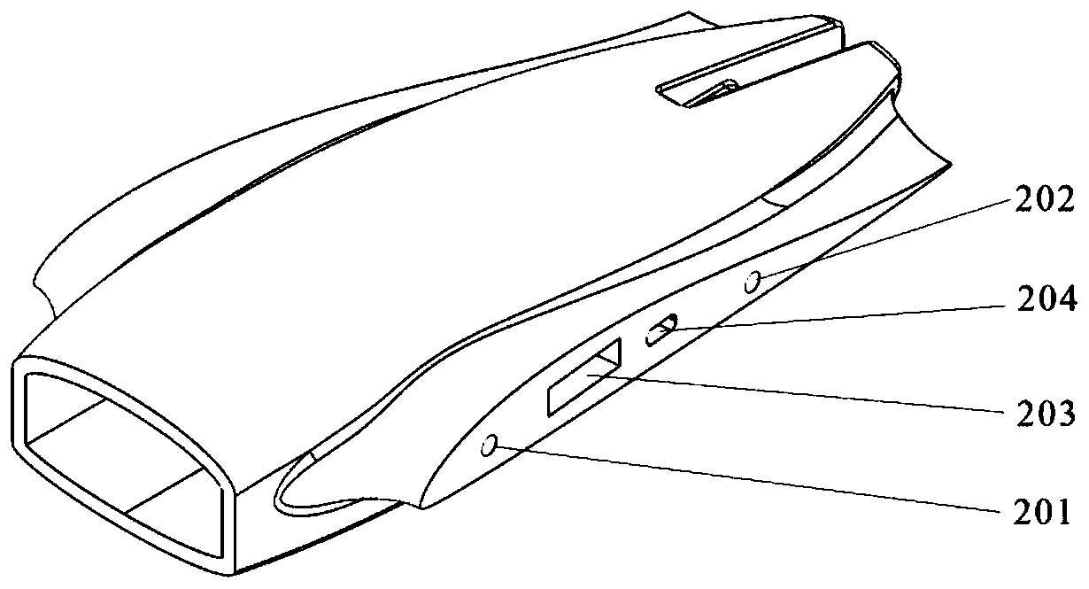 Tailstock type tilting rotor vertical takeoff and landing unmanned aerial vehicle