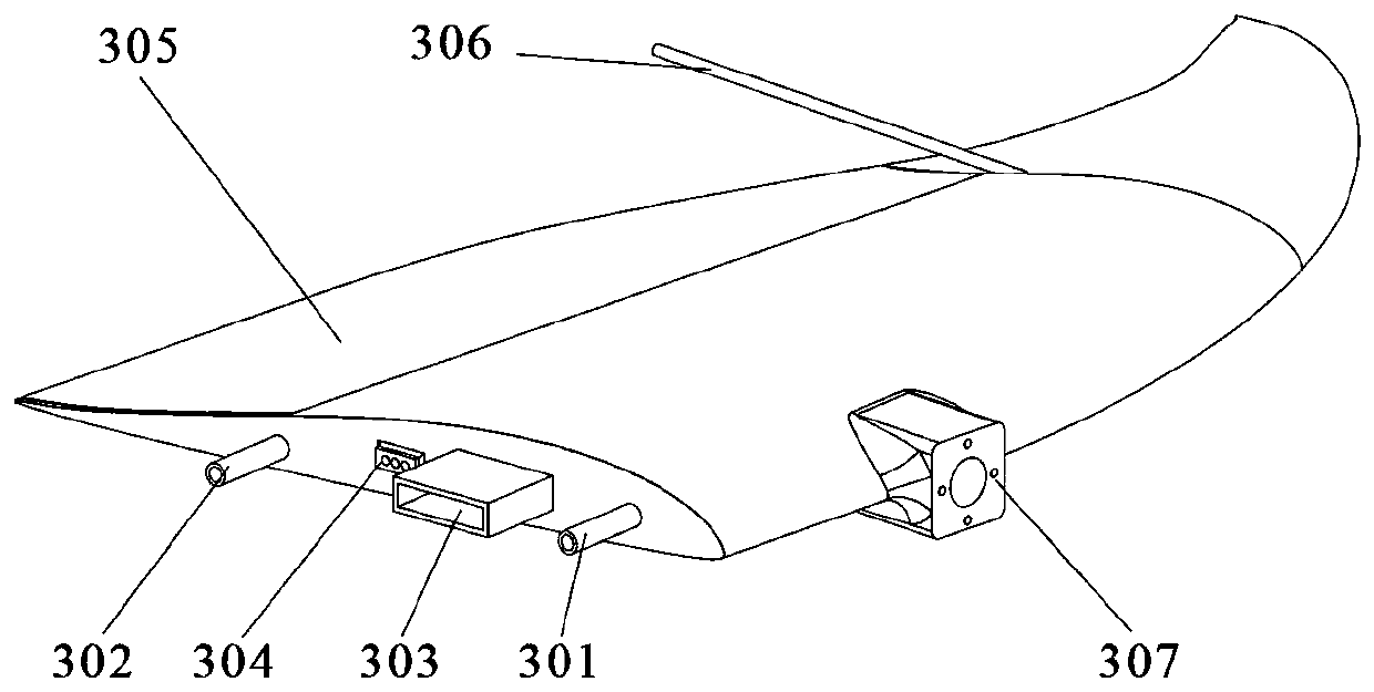 Tailstock type tilting rotor vertical takeoff and landing unmanned aerial vehicle