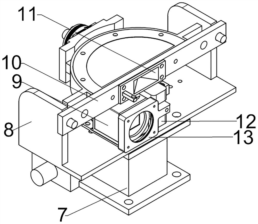 Application method of vacuum cavity for in-situ diagnosis of toxic materials based on laser device