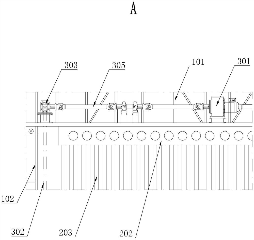 Stage folding proscenium