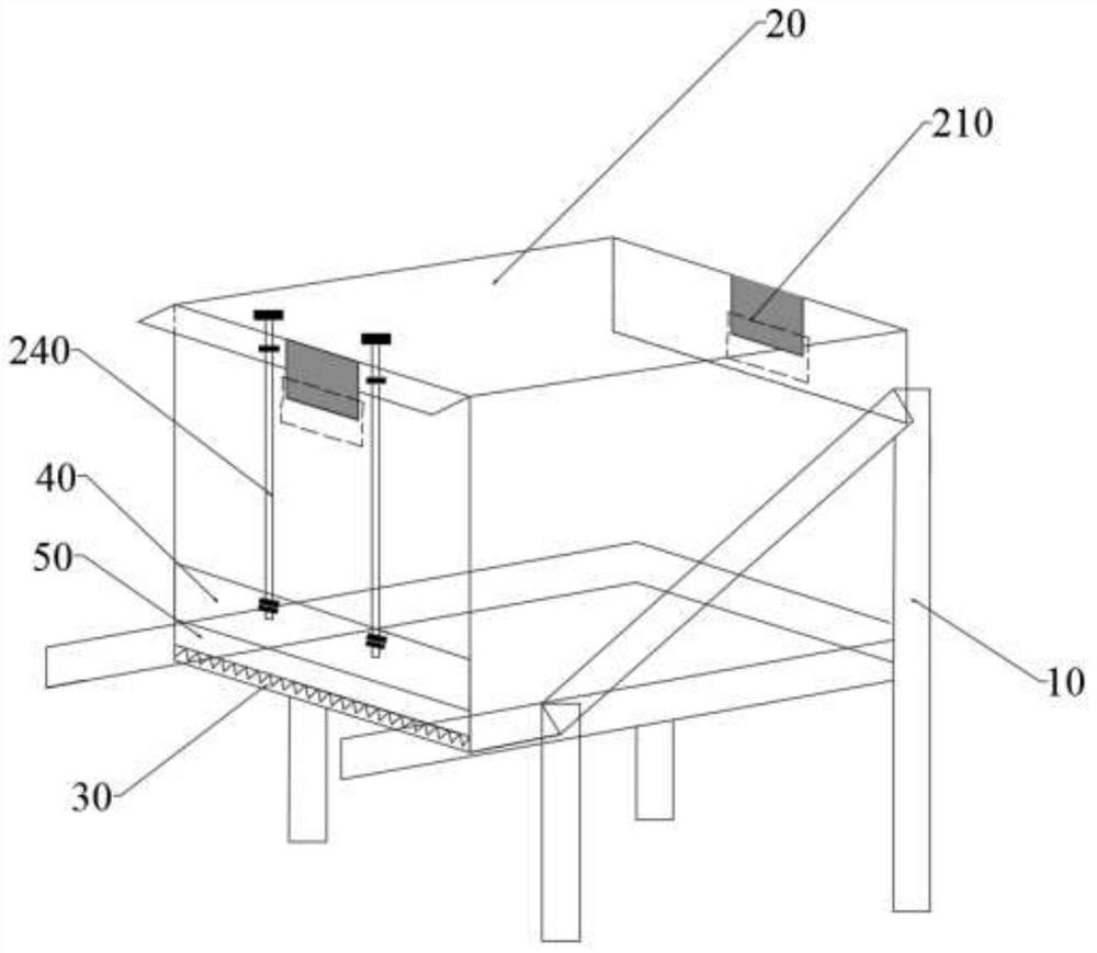 Mortar spreading device