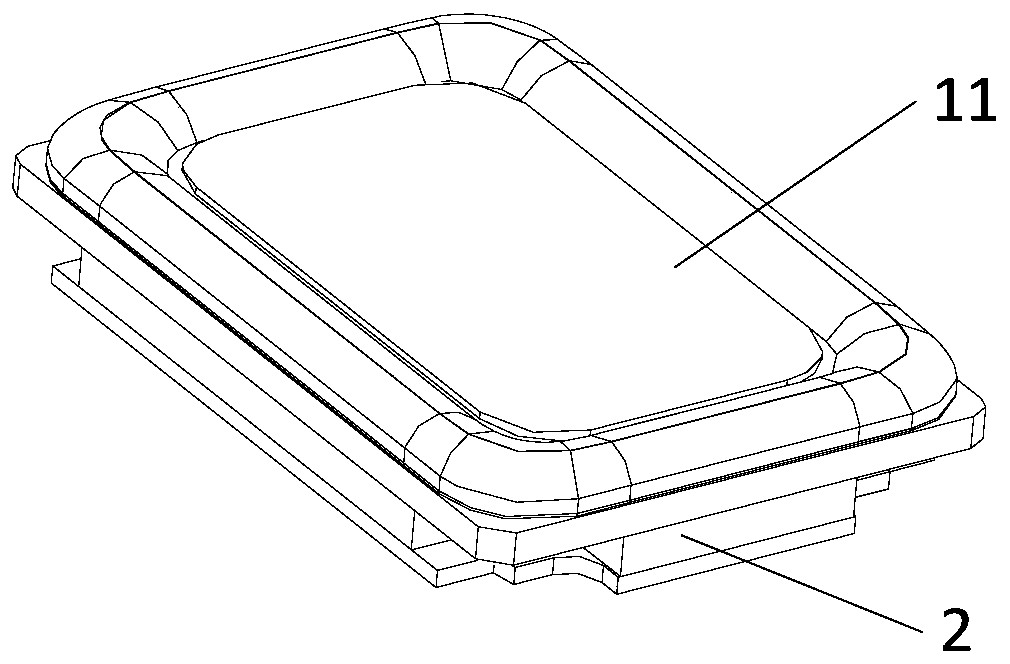 Vibrating diaphragm and sounder monomer comprising same