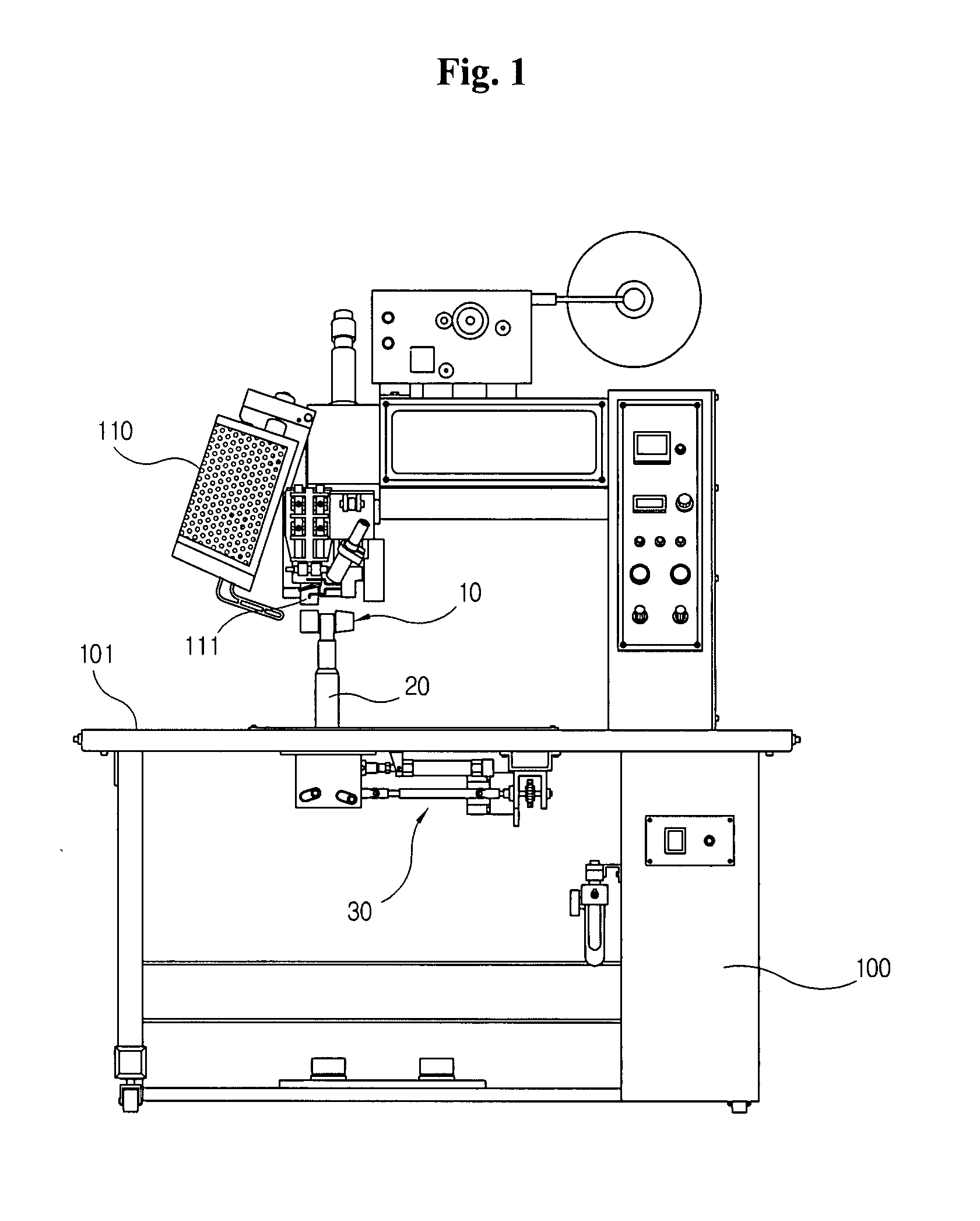 Hot-air fabric welder for waterproofing tape