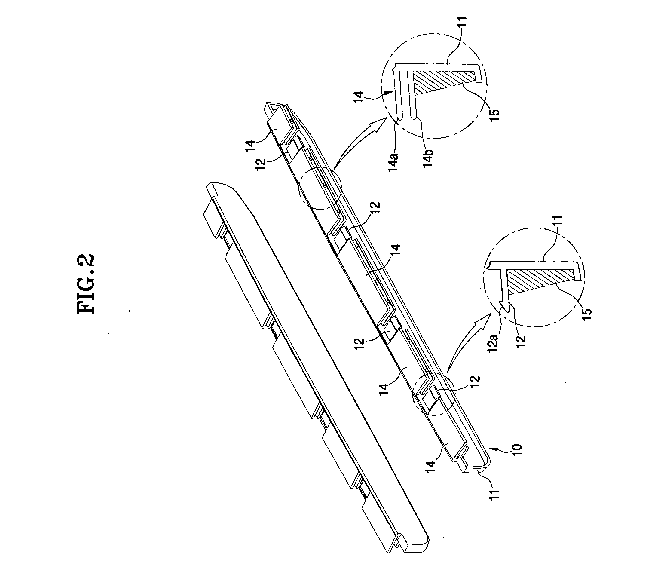 Sunroof for vehicle