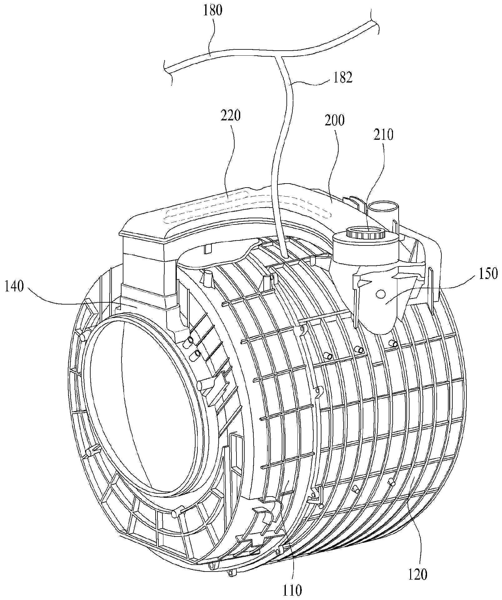 Washing machine having drying function