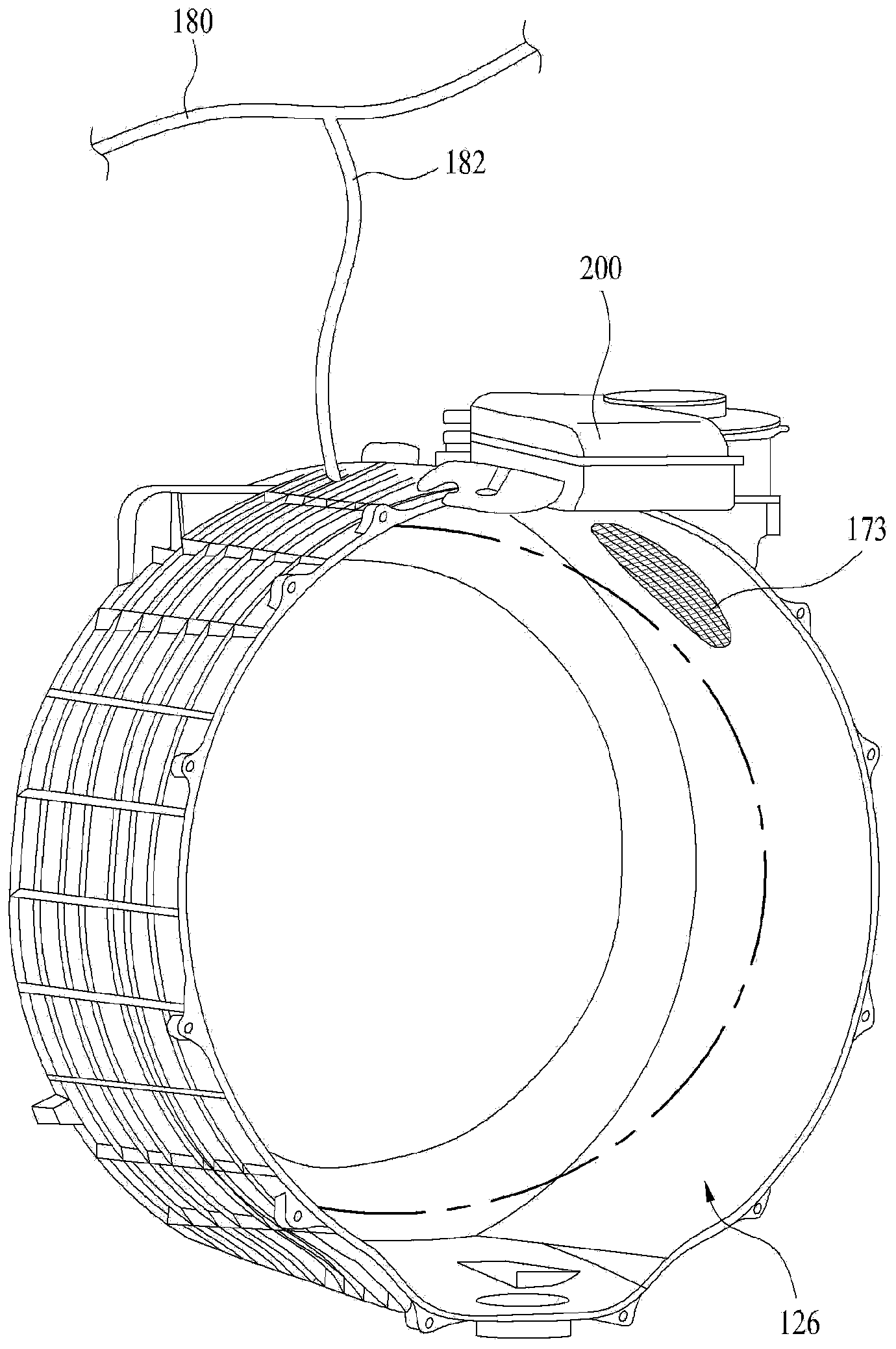 Washing machine having drying function