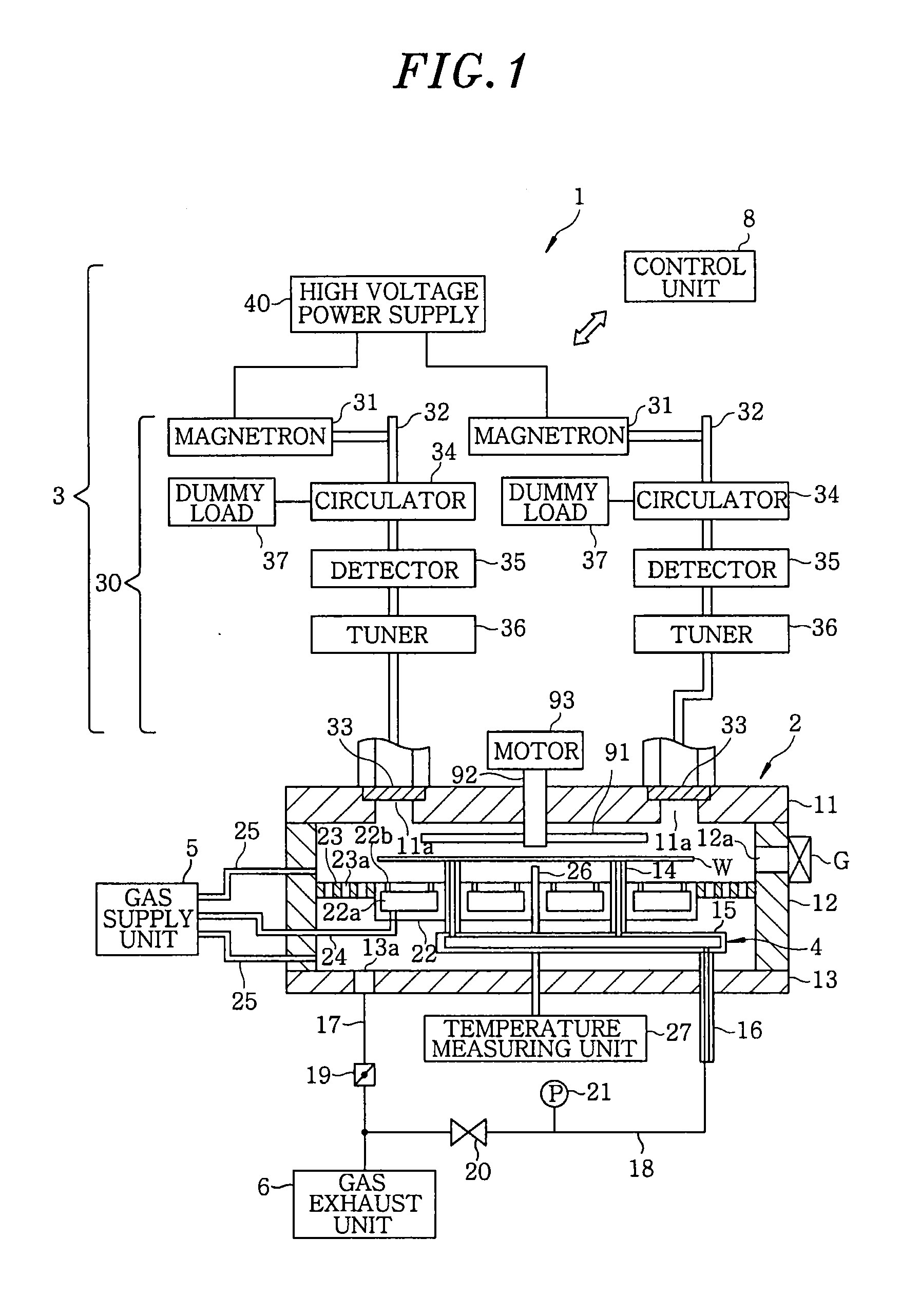 Microwave processing apparatus and method for processing object to be processed