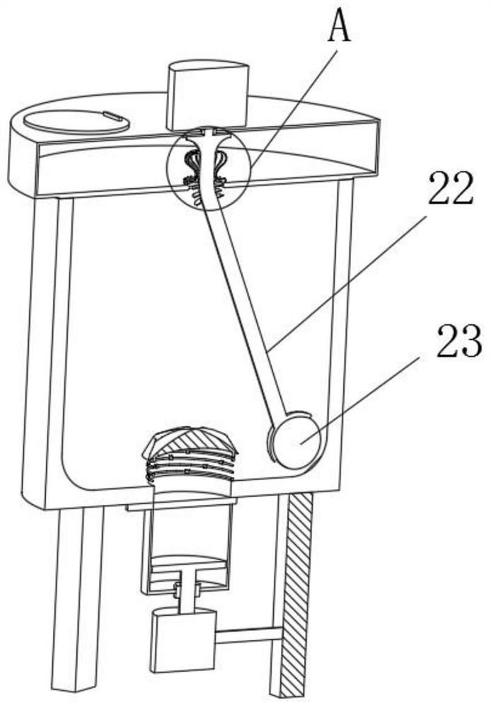 Corn feed manufacturing device for biological agriculture and related industries